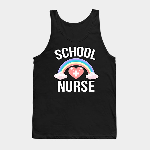 School Nursing Back To School Proud School Nurse Tank Top by FamiLane